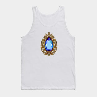 Ornate gemstone Tank Top